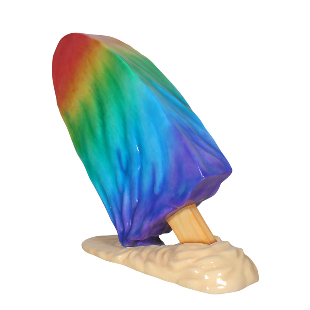 Popsicle Ice Cream Rainbow Over Sized Statue