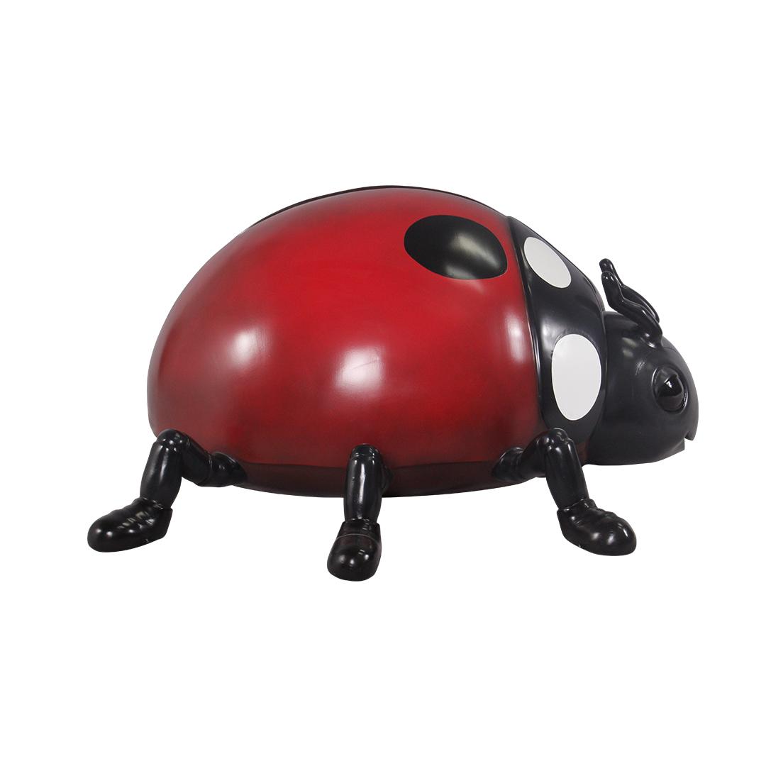 Comic Lady Bug Over Sized Statue
