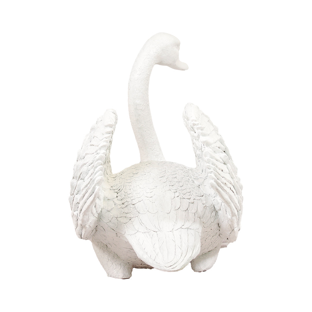 Majestic Swan Male Life Size Statue