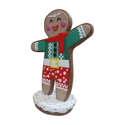 Gingerbread Man Archie Over Sized Statue