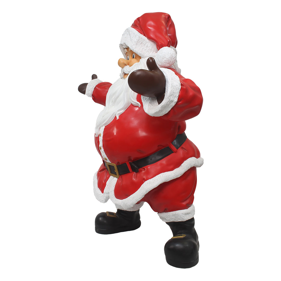 Santa Claus Open Arms Life Size Statue