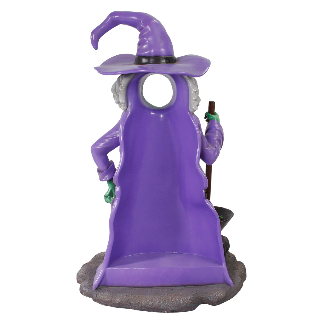 Purple Witch Photo Op Statue