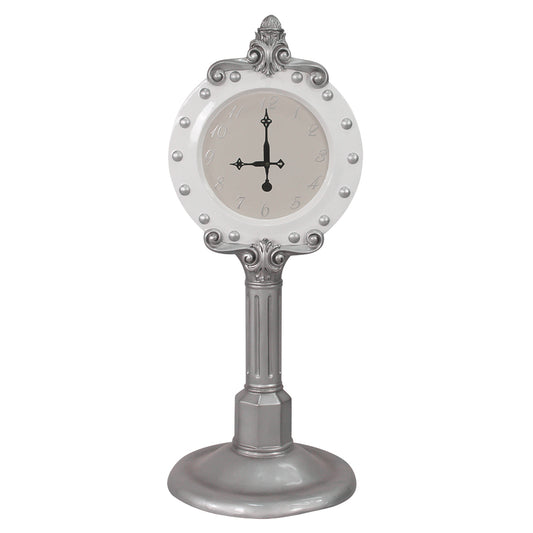 Santa Clock Life Size Statue