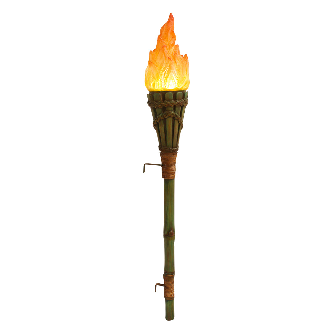 Torch On Stick Over Sized Statue