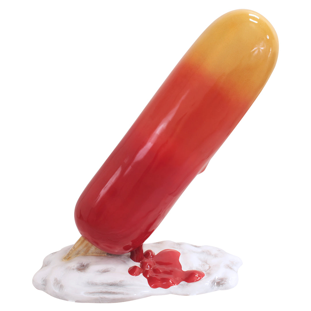 Popsicle Ice Cream Sunset Over Sized Statue