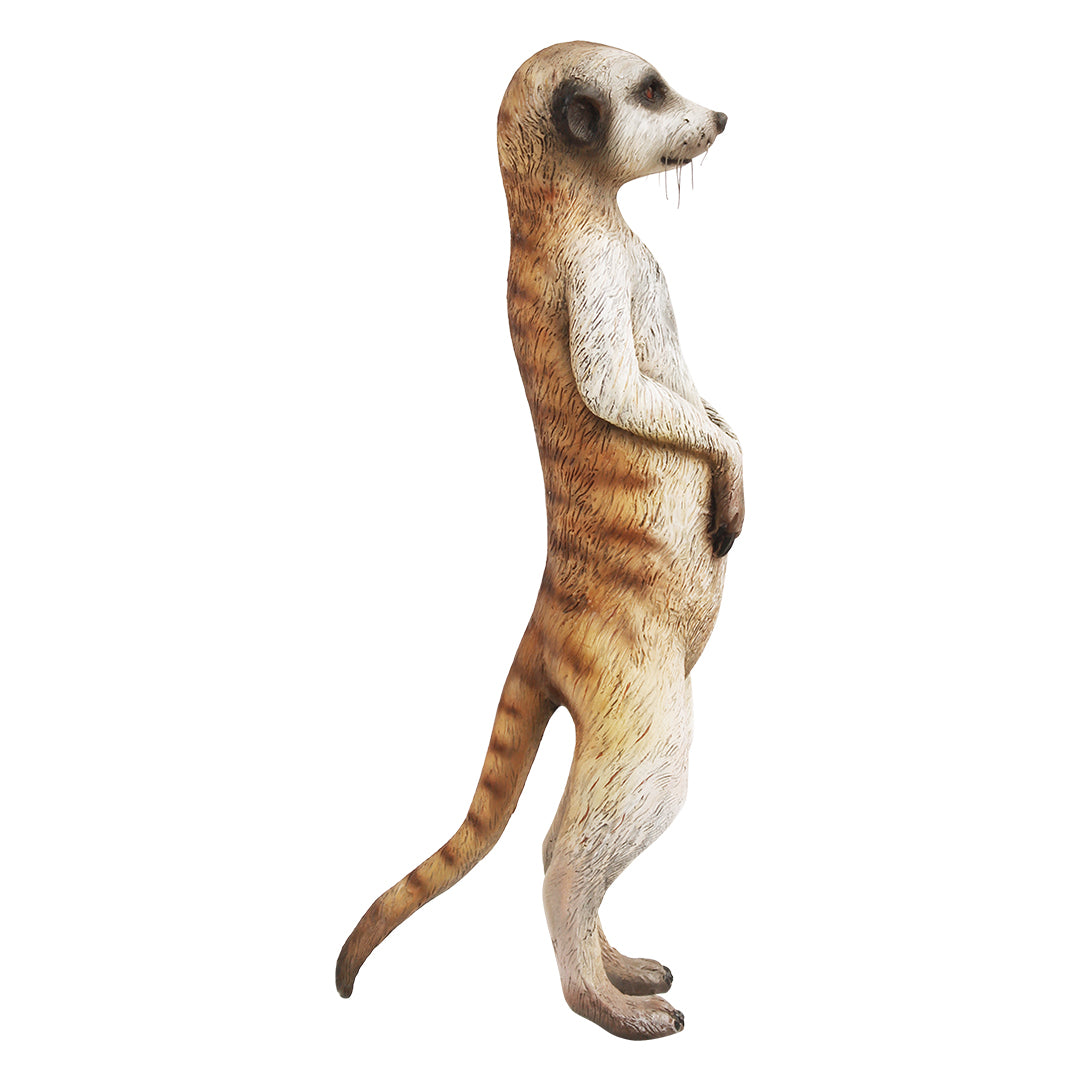 Meerkat Standing Life Size Statue
