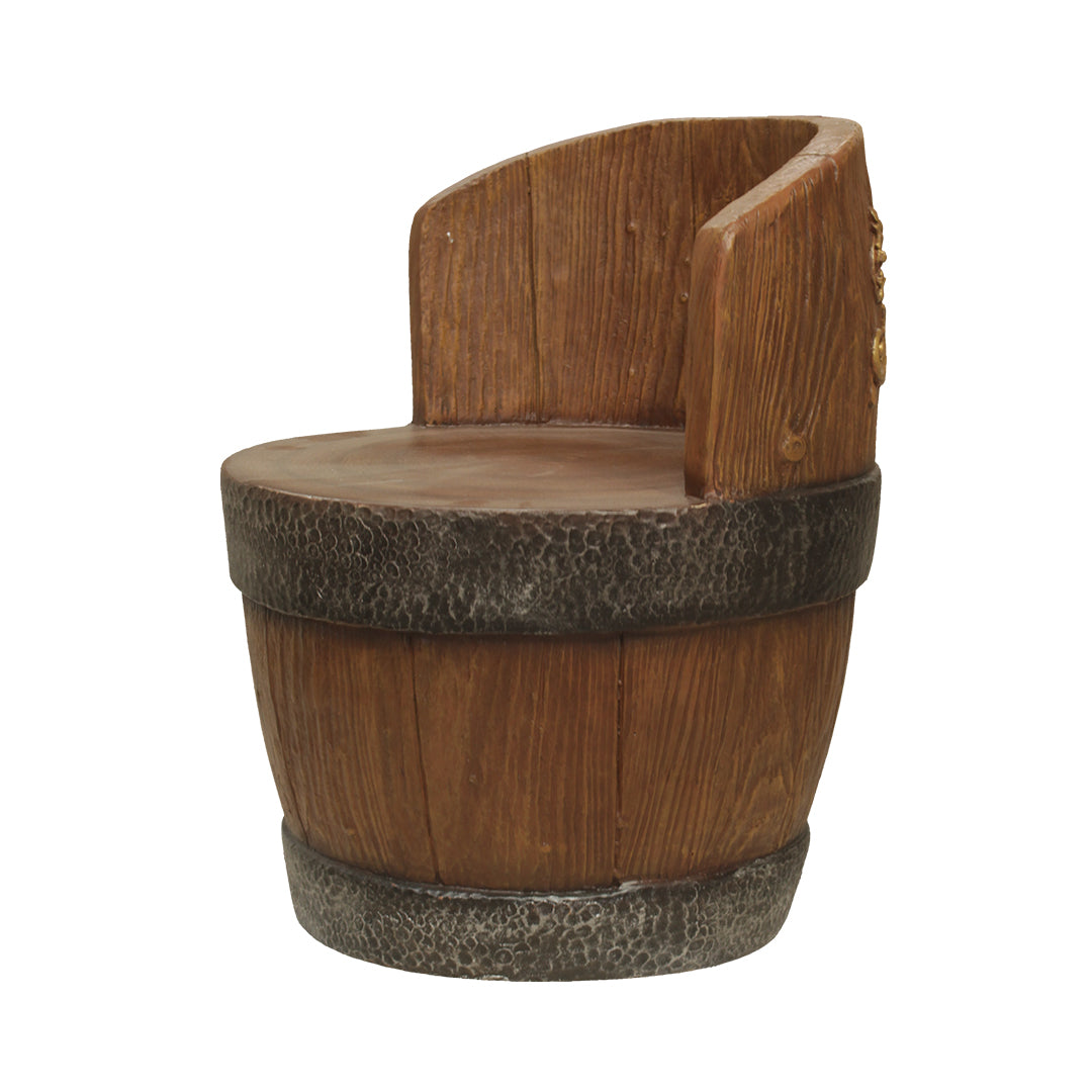 Children's Pirate Barrel Chair Over Sized Statue