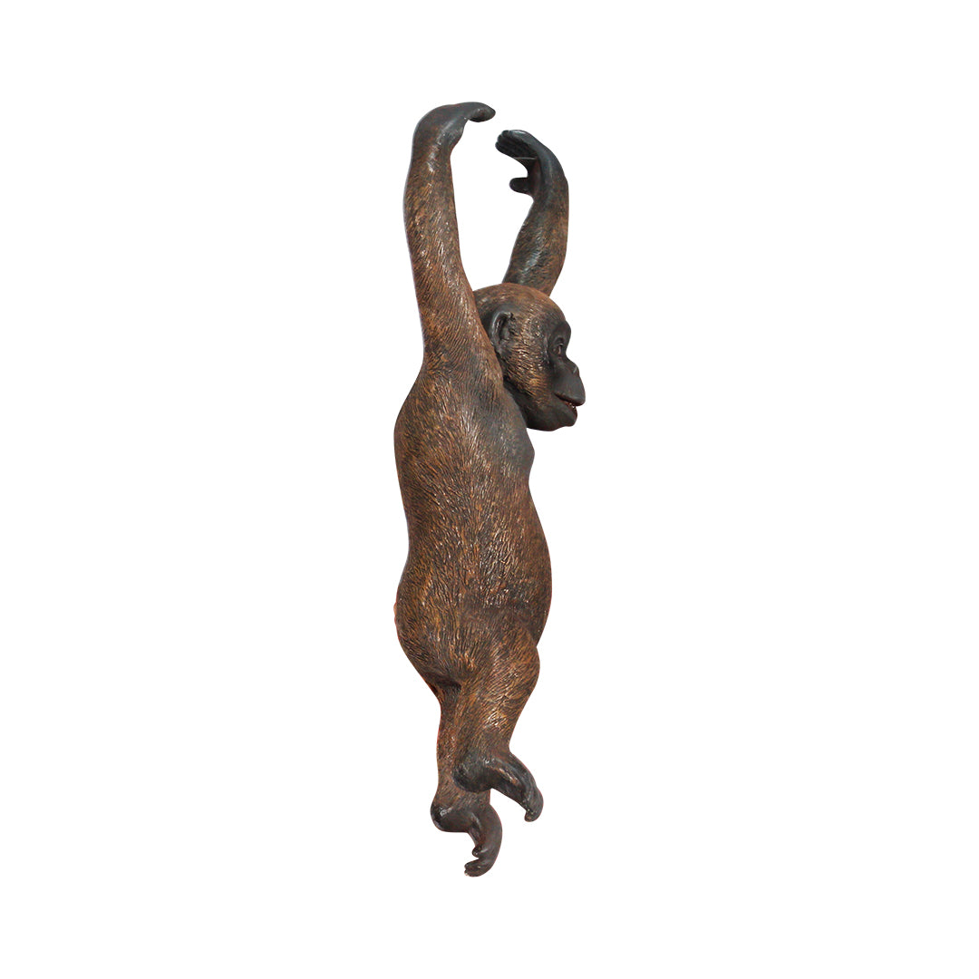 Gorilla Young Hanging Life Size Statue