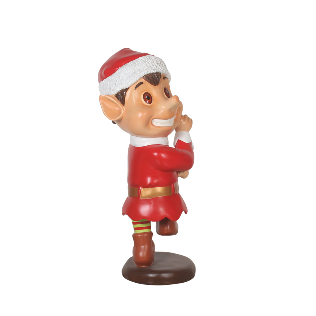 Elf Anxious Life Size Statue