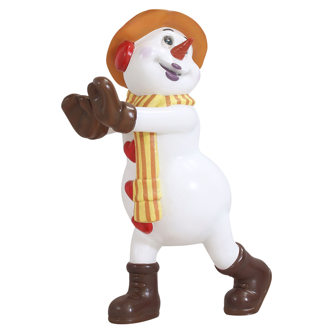 Snowman Ice Honey Over Sized Statue