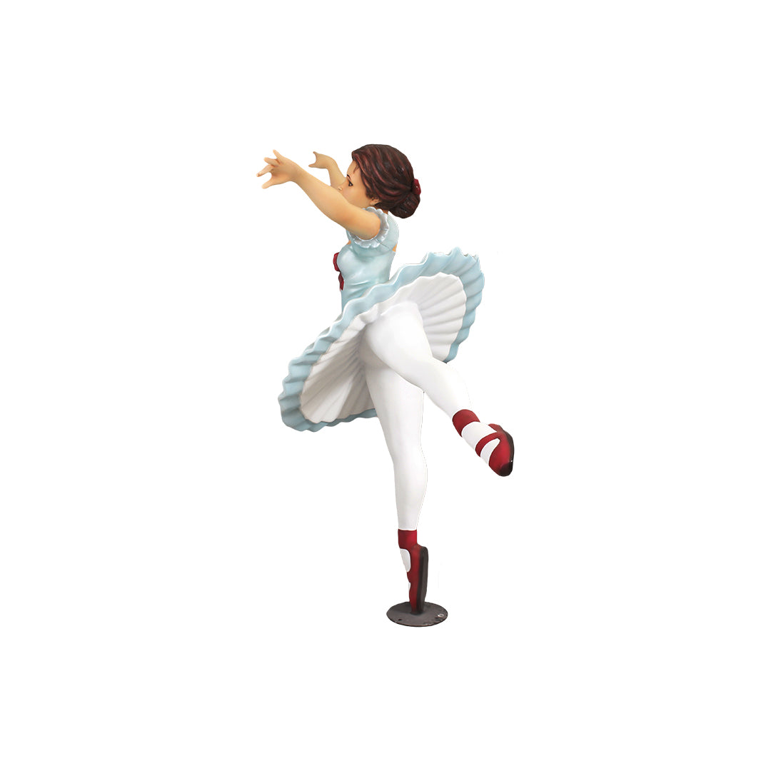 Ballerina Princess Arabesque Life Size Statue