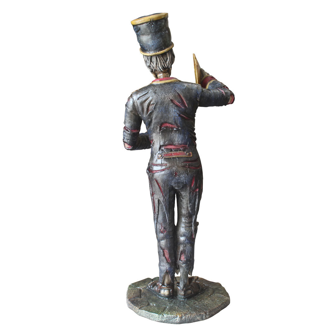 Skeleton Undead Cymbalist Life Size Statue