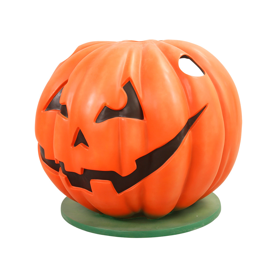 Pumpkin Photo Op Statue