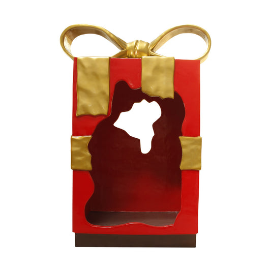 Gift Present Christmas Parcel Photo Op Statue