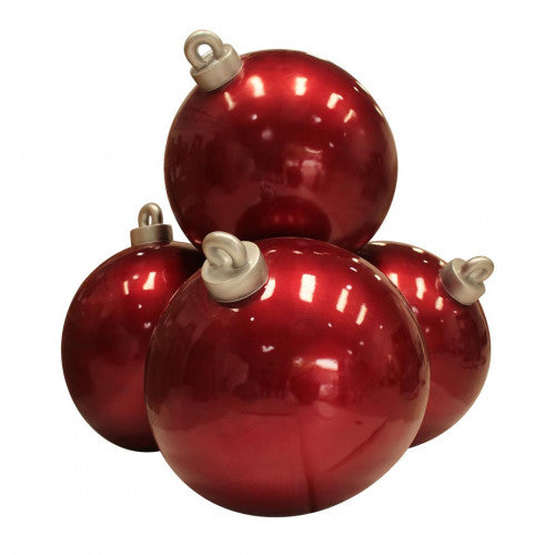 Ornament Christmas Ball Stack 4 Over Sized Statue