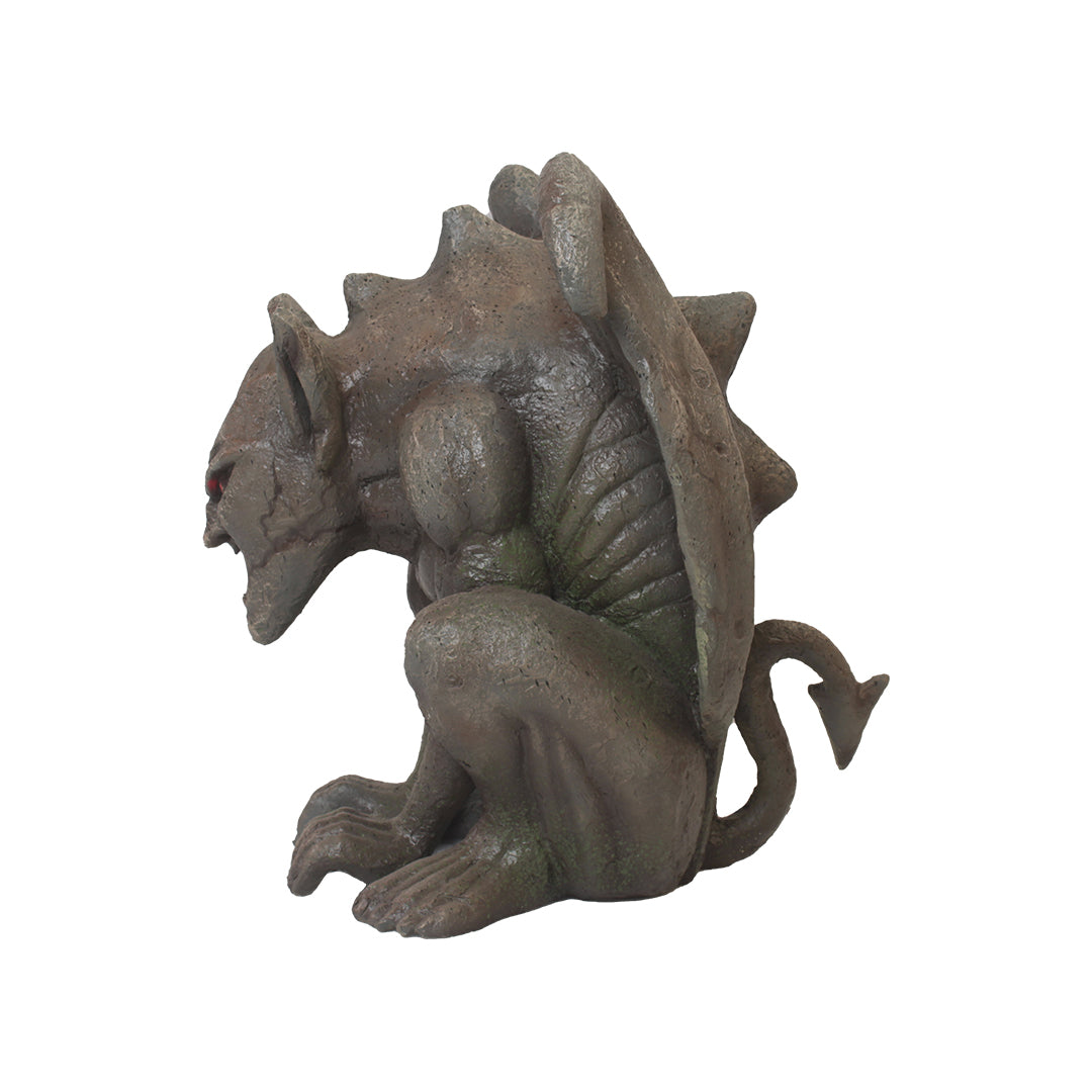 Gargoyle Yelling Over Sized Statue