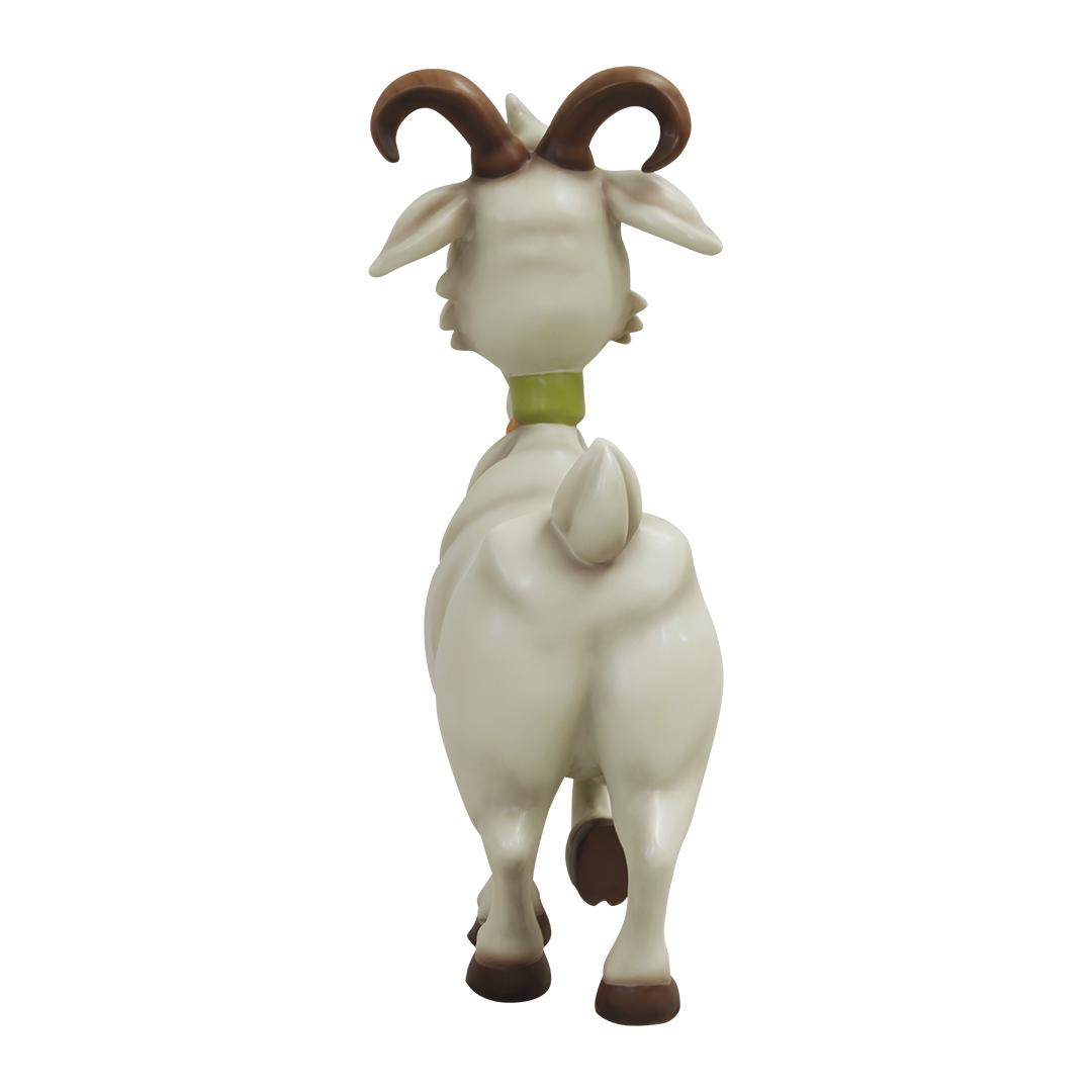 Comic Goat Leaf Life Size Statue