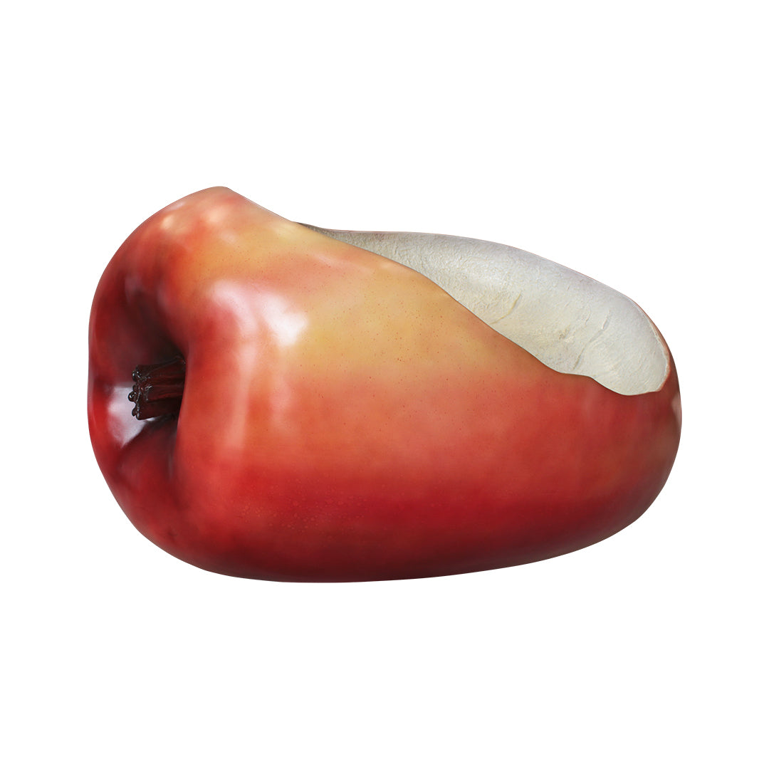 Apple Bitten Over Sized Statue