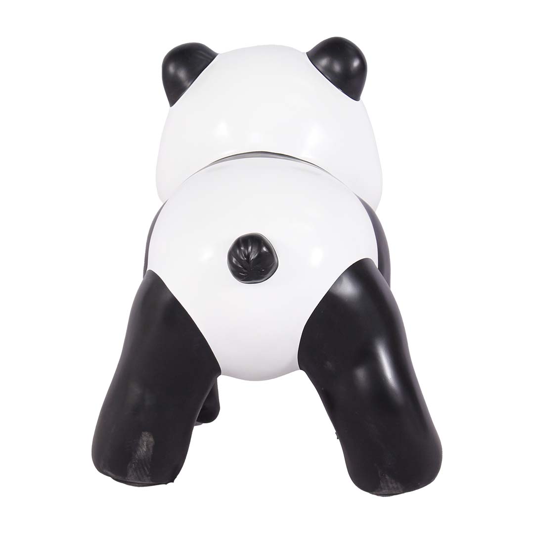 Panda Bear Cub Crawling Life Size Statue