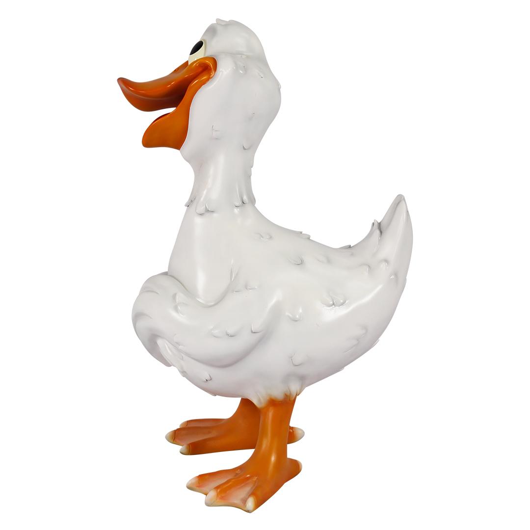 Comic Duck Standing Over Sized Statue
