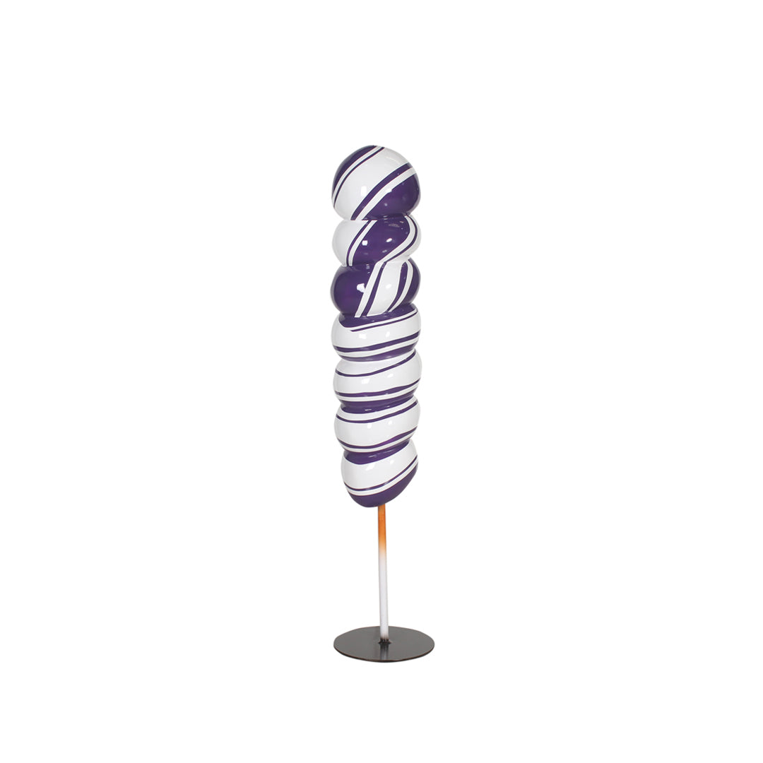 Candy Swirl Twist Pop Lollipop Over Sized Statue