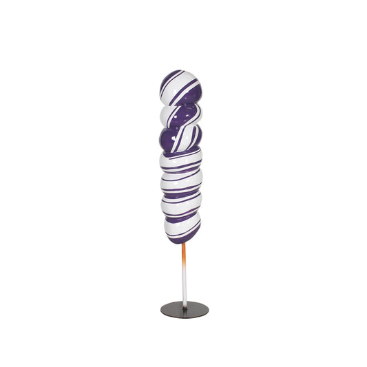 Candy Swirl Twist Pop Lollipop Over Sized Statue