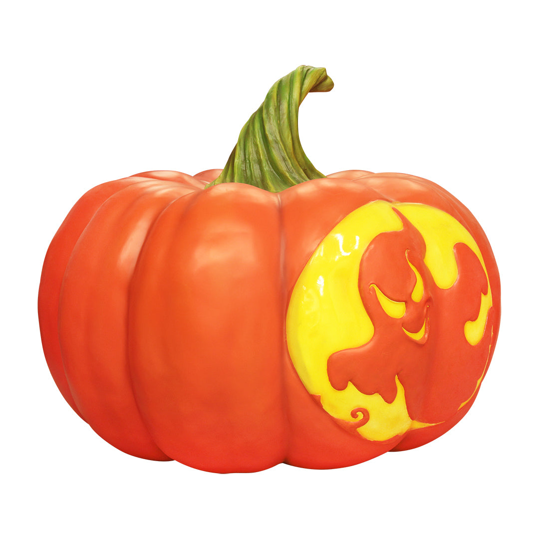 Pumpkin Lantern Ghost Over Sized Statue