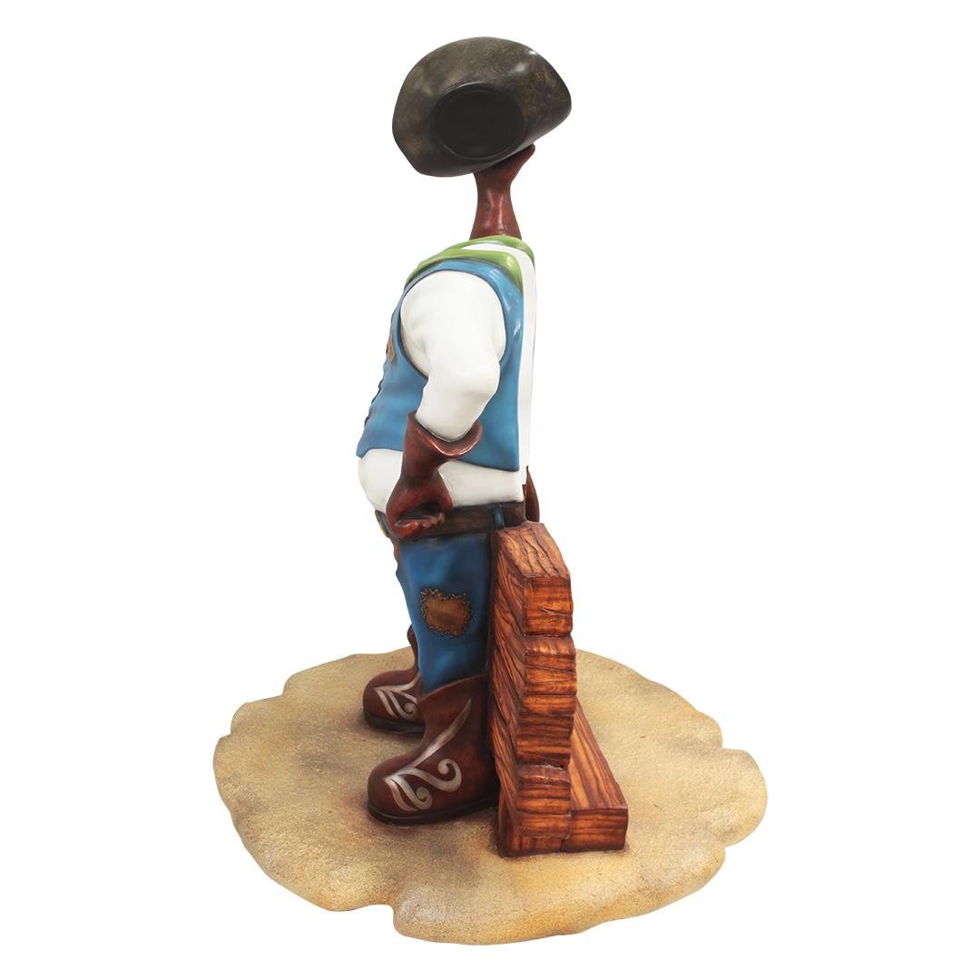 Cowboy Photo Op Statue