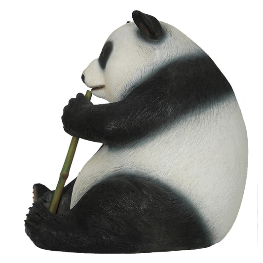 Panda Bear Sitting Life Size Statue