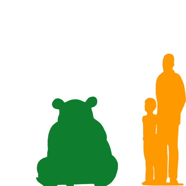 Panda Bear Sitting Life Size Statue