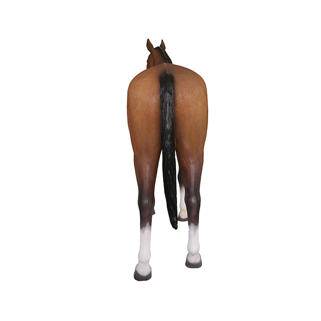 Standing Horse Life Size Statue