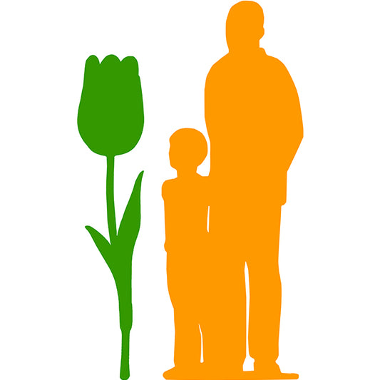 Tulip Over Sized Flower Statue