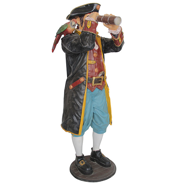Pirate Captain Paruche Life Size Statue