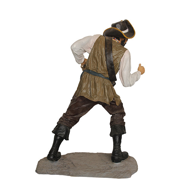 Pirate One Eye Life Size Statue