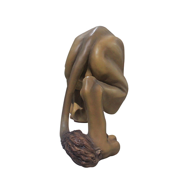 Lion Crouching Life Size Statue