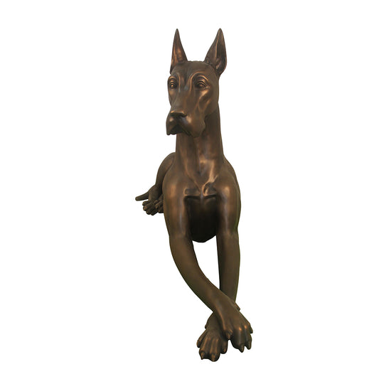 Bronze Great Dane Life Size Statue