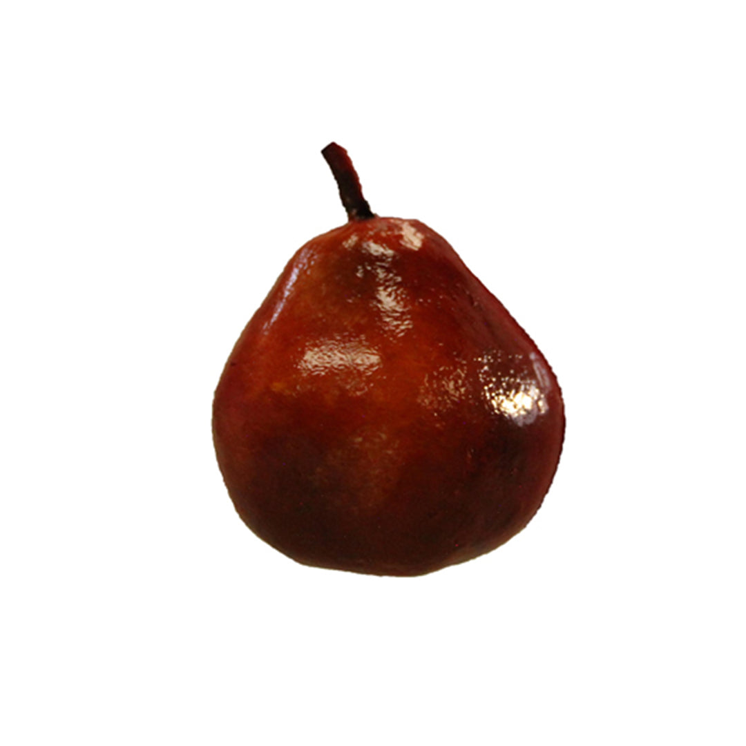 Red Pear Over Sized Statue