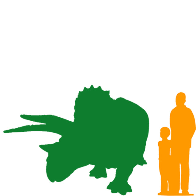 Triceratops Dinosaur Life Size Statue