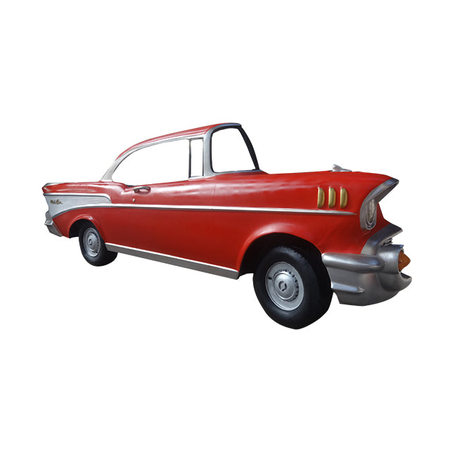 Wall Decor Cadillac Car Half Life Size Statue