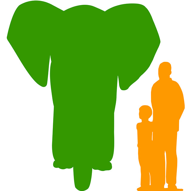 Wall Decor Elephant Loxo Life Size Statue