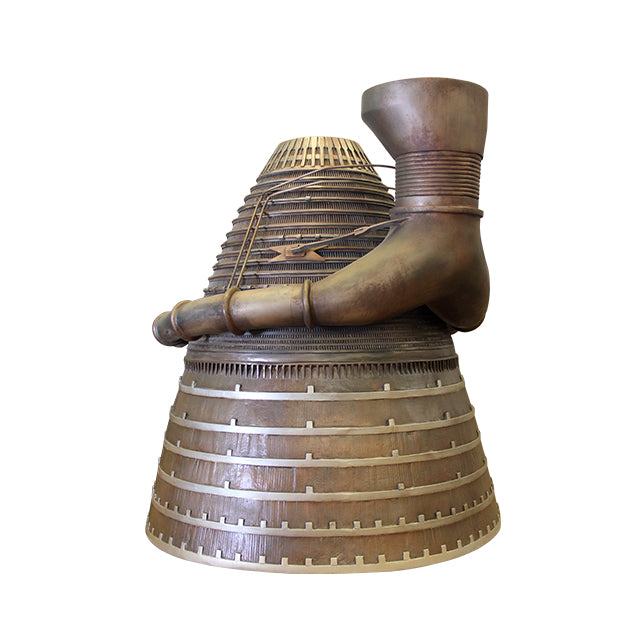 Booster Hut Space Craft Statue