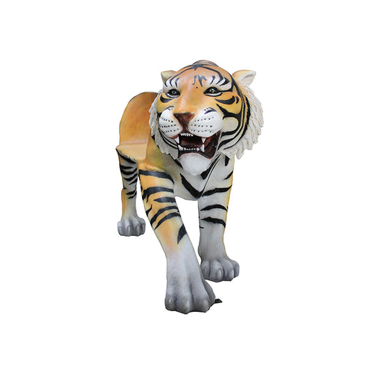 Bengal Tiger Bench Life Size Statue