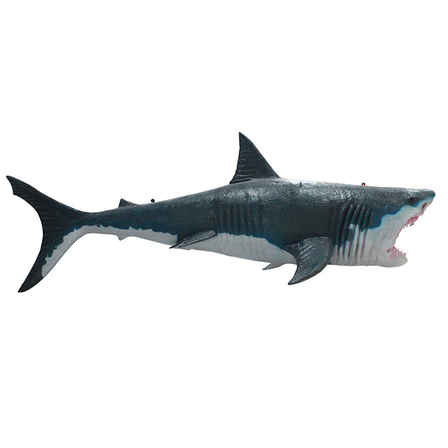 Hanging Great White Shark Life Size Statue