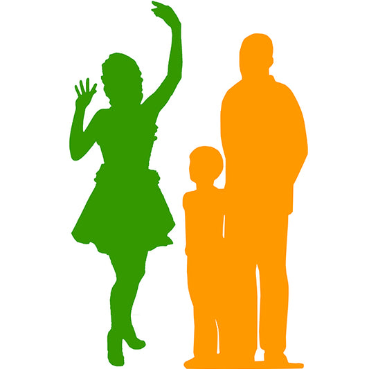 Saloon Girl Charlotte Life Size Statue