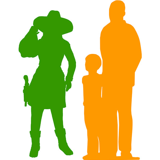 Robber Lady Dakota Life Size Statue