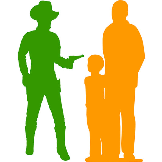 Cowboy Billy Butch Life Size Statue