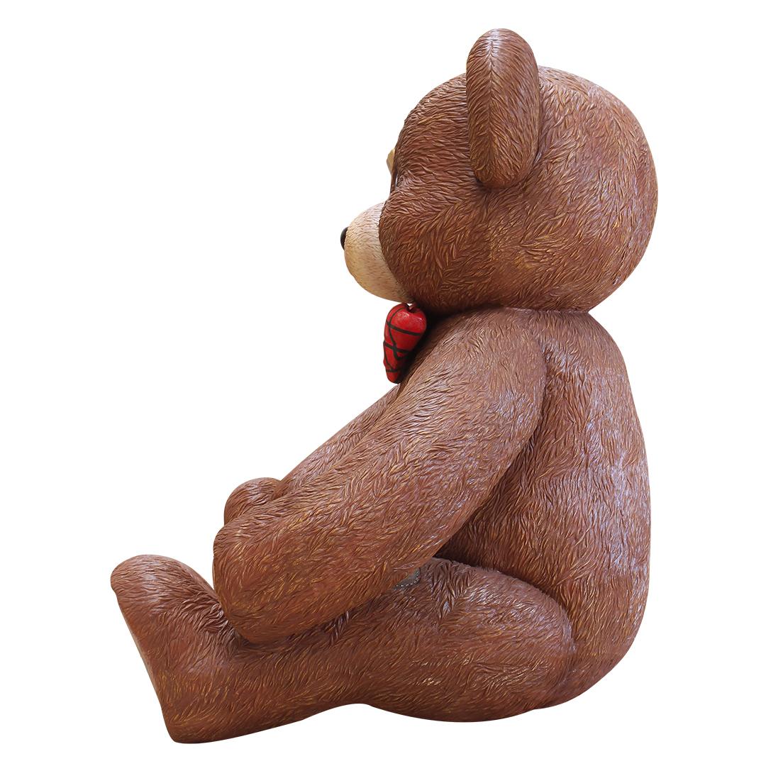 Teddy Bear Sitting Over Sized Statue