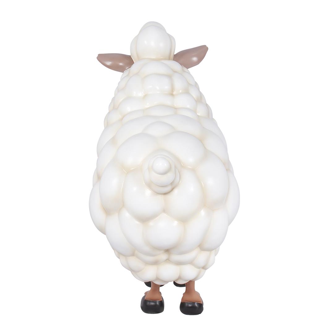 Comic Sheep Bell Life Size Statue