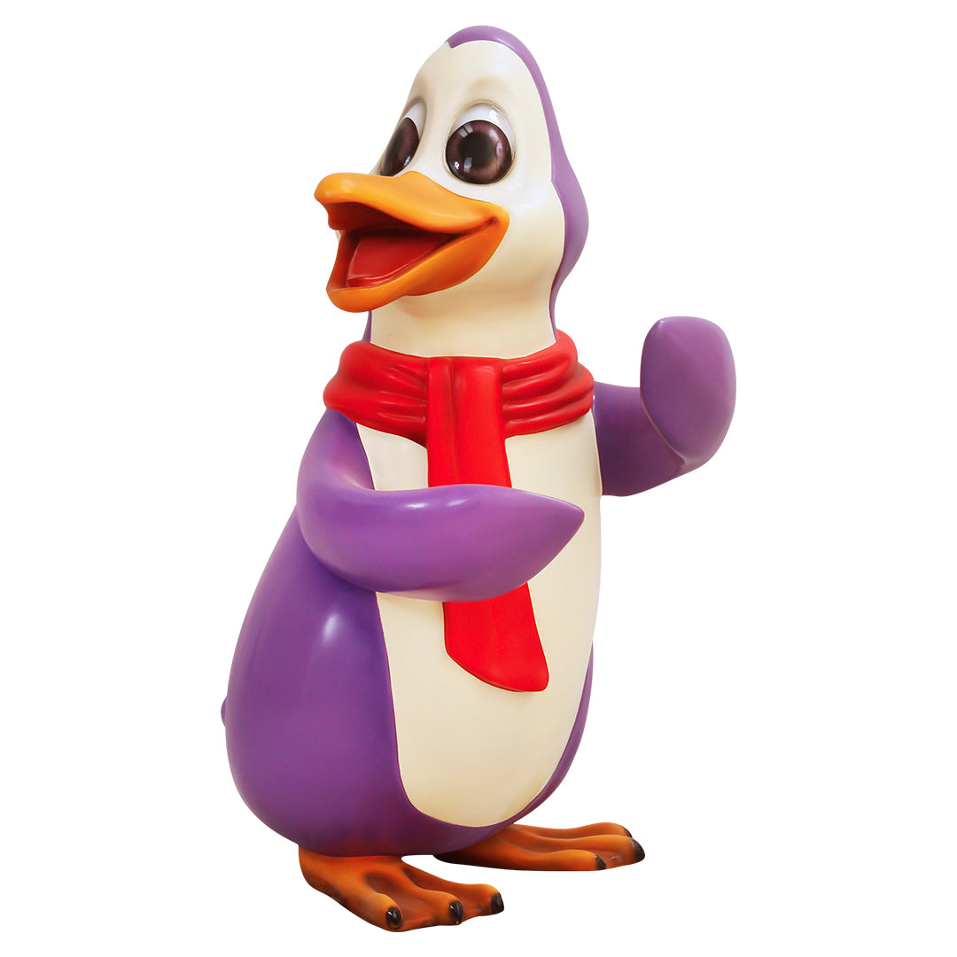 Comic Penguin Phil Building Life Size Statue