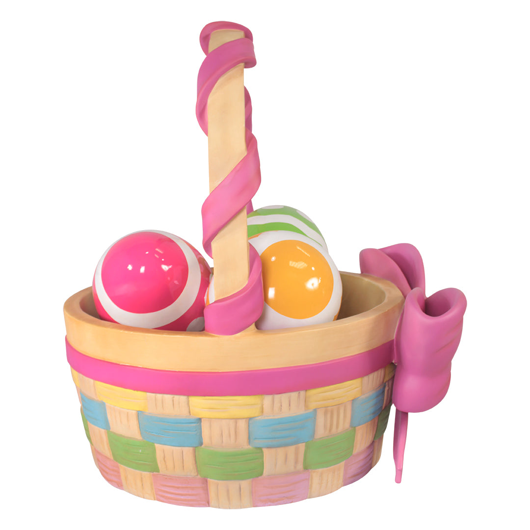 Easter Egg Basket Over Sized Statue